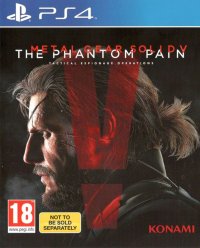 Metal Gear Solid V Phantom Pain JP Playstation 4 JP box art